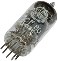BTB Vertrieb ECF 80 = 6 BL 8 Elektronenbuis Triode pentode 100 V, 170 V 14 mA, 10 mA Aantal polen: 9 Fitting: Noval 1 stuk(s)