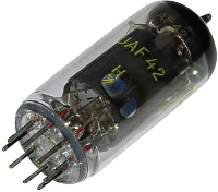 BTB Vertrieb UAF 42 = 12 S 7 Elektronenbuis Diode Pentode 100 V 2.8 MA Aantal polen: 8 Fitting: 8 pins Rimlock 1 stuk(s)