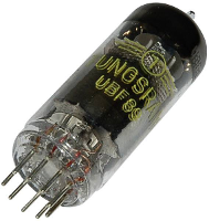 BTB Vertrieb UBF 89 Elektronenbuis Dubbeldiode pentode 200 V 11 mA Aantal polen: 9 Fitting: Noval 1 stuk(s)