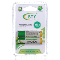 Bty Aa 1.2V Ni Mh/2b 2500mah Nimh Battery High Capacity
