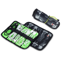 Bubm Roll Up Electronics Organizer Electronics Aaccessorie.S Storage Bag Travel Carry Case