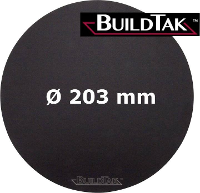 BuildTak printbedfolie Ø 203 mm 32705 32705