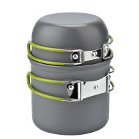 Buiten draagbare camping kookset ultralichte camping pan set buitendeur kookgerei voor wandelen trekking picknicken viss