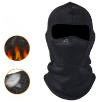 Buiten Motorfiets Rijmasker Winter Thermisch Volledige Gezichtsmasker Ski Vissen Jagen Winddicht Koude Gemaskerde Kap De