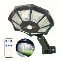 Buiten Solar Straatverlichting 168LED Solar Wandlamp met Beweegsensor voor Tuin, Magazijn en Buitengevel