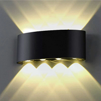 Buiten Tuin Muurverlichting LED Waterdicht Op Neer AC85 265V Moderne Lamp voor Slaapkamer Woonkamer