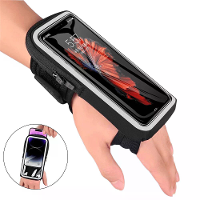 Buitensport Hardlopen Touchscreen 7'' Telefoon Arm Zak Polsband Sport Waterproof Zweetbestendig Ademend Fiets Telefoon P