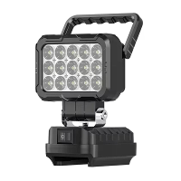 Buitenverlichting 3 inch Werklicht Voor Makita 14.4V 18V Li ion Accu LED Zaklamp Lantaarn Campinglamp Noodverlichting