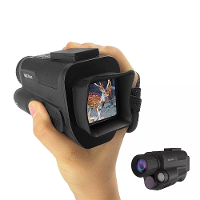 Buitenwaterdichte nachtzichtmonoculair 4K infrarood digitale nachtzichttelescoop met zaklamp