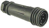 Bulgin EXP 0921/07/P Ronde connector 1 stuk(s)