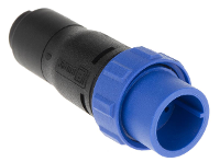 Bulgin PX0410/08P/6065 Ronde connector Stekker, recht Totaal aantal polen: 8 Serie (ronde connectoren): PX04 1 stuk(s)