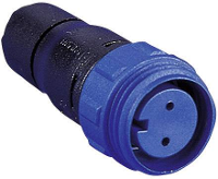Bulgin PX0411/03S/5560 Ronde connector Stekker, recht Totaal aantal polen: 3 Serie (ronde connectoren): PX04 1 stuk(s)