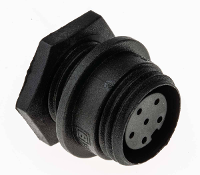 Bulgin PX0412/06S Ronde connector Totaal aantal polen: 6 1 stuk(s)