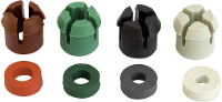 Bulgin PX0483 Ronde connector klemring Serie (ronde connectoren): PX04 4 paar