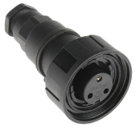 Bulgin PX0731/S Ronde connector Bus, recht Serie (ronde connectoren): PX Totaal aantal polen: 3 1 stuk(s)