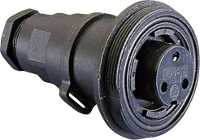 Bulgin PX0737/S Ronde connector Koppeling, recht Serie (ronde connectoren): PX Totaal aantal polen: 2 1 stuk(s)