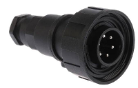 Bulgin PX0739/P Ronde connector Stekker, recht Totaal aantal polen: 6 Serie (ronde connectoren): PX07 1 stuk(s)