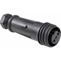 Bulgin PX0921/04/S Ronde connector Bus, recht Totaal aantal polen: 4 Serie (ronde connectoren): PX 1 stuk(s)