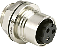 Bulgin PXM6012/03P/CR Ronde connector Stekker, inbouw Totaal aantal polen: 2 + PE Serie (ronde connectoren): Buccaneer 6000 1 stuk(s)
