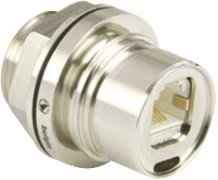 Bulgin PXM6033/TP Sensor/actuator dataconnector Aantal polen (sensoren): 8P8C Bus, inbouw 1 stuk(s)