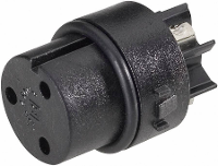 Bulgin SA3229 Ronde connector Bus, recht Totaal aantal polen: 3 Serie (ronde connectoren): SA 1 stuk(s)