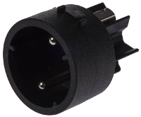 Bulgin SA3320 Ronde connector Stekker, recht Totaal aantal polen: 2 Serie (ronde connectoren): SA 1 stuk(s)