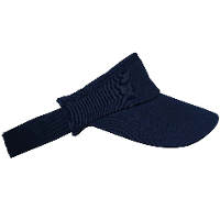 K UP Zonneklep voor volwassenen   navy blauw   Katoenen verstelbare sunvisor zonnekleppen