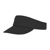 Sunvisor zonneklep voor volwassenen   Zwart   Katoenen verstelbare zonnekleppen   Dames/heren
