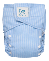 Bumbuns Easy Herbruikbare Luier Stripes Blue Sky Klittenband