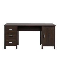 Bureau Dante Tortona   donkerbruin   74,5x160x59 cm   Leen Bakker