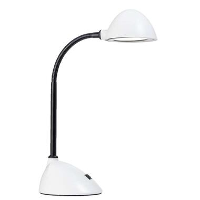 Bureaulamp Boston   wit   30,5xØ13,5 cm   Leen Bakker