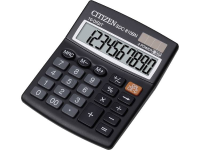 Bureaurekenmachine Citizen Office Sdc 810bn Zwart Aantal Displayposities: 10 Werkt Op Zonne Energie, Werkt Op Batterijen