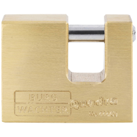 Burg Wächter 28591 Hangslot 50.00 Mm Verschillend sluitend Messing Sleutelslot