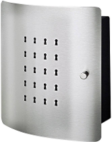 Burg Wächter Sleutelkast SLOT 6220/10 Ni 33530 Aantal haken 10 RVS, Zwart