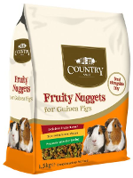 1,5 Kg Burgess Country Value Fruity Nuggets Guinea Pig