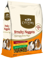 10 Kg Burgess Country Value Fruity Nuggets Guinea Pig