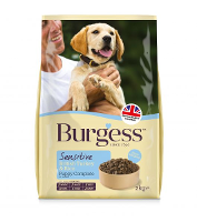 2 Kg Burgess Dog Sensitive Puppy Kalkoen / Rijst Hondenvoer