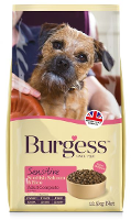 12,5 Kg Burgess Dog Sensitive Schotse Zalm / Rijst Hondenvoer
