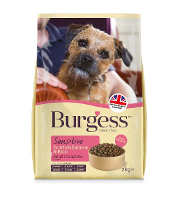 2 Kg Burgess Dog Sensitive Schotse Zalm / Rijst Hondenvoer