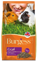 2 Kg Burgess Excel Guinea Pig Blackcurrant & Oregano Caviavoer