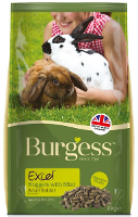 2 Kg Burgess Excel Nuggets With Mint Rabbit Adult Konijnenvoer