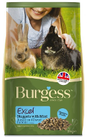 2 Kg Burgess Excel Rabbit Junior & Dwergkonijn