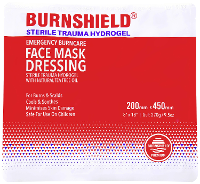 Burnshield 1012282 Brandwondenkompres gezichtsmasker 450 mm x 200 mm