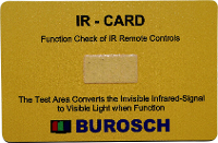 Burosch Ir Card Ir Indicatorkaart 980 Nm
