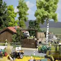 Busch 1038 H0 Struisvogelboerderij