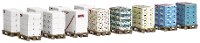 Busch 1812 H0 12 pallets met dozen Bouwpakket
