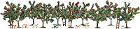 Busch 6620 H0 Appelboomgaard