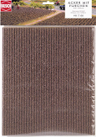 Busch 7182 Landschapsmat Akker met groeven (l x b) 280 mm x 480 mm