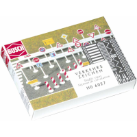 Busch 8121 N, TT Verkeersbord incl. Zebrastrepen