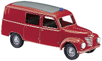 Busch 8667 TT Hulpdienstvoertuig Framo Half bus brandweer